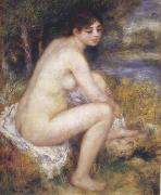 Female Nude in a Landscape Pierre Renoir